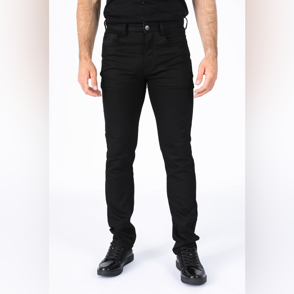Black Dress Pants Slim Fit